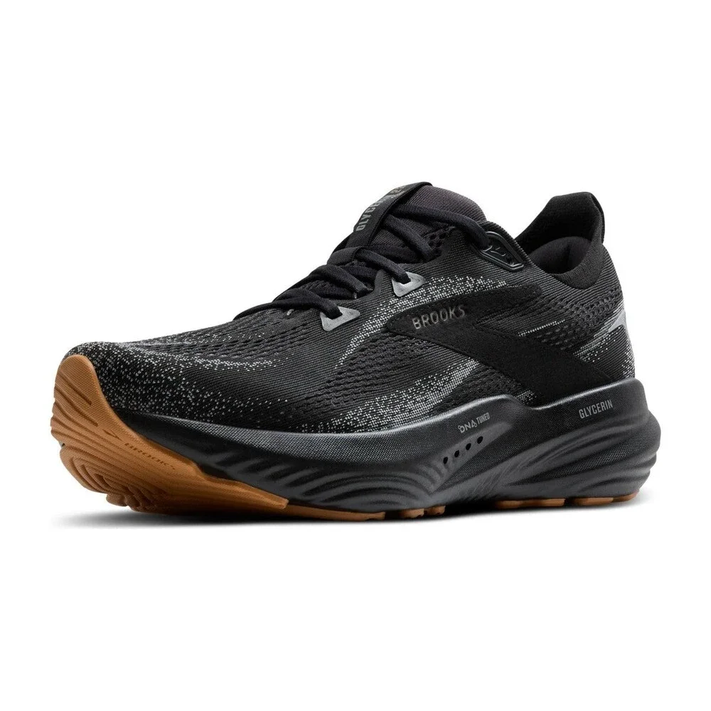 Brooks Men's Glycerin 22 Neutral Black/Primer Gray/Biscuit 110445-1D-089